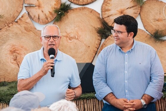 150125 Casimiro Curbelo, presidente del Cabildo de La Gomera, y Borja Barroso, alcalde de Valle Gran Rey